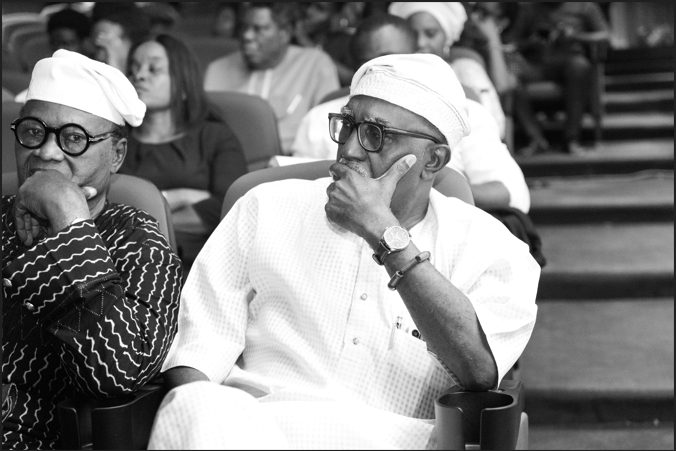 L-R: Chief Detola Banjo and Chris Borha