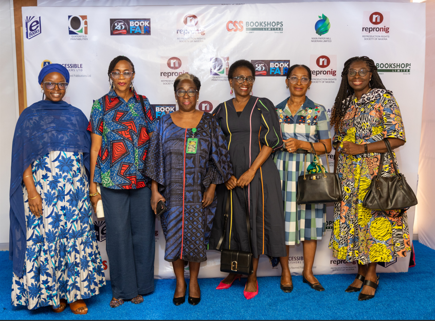 L-R: Bibi Dere, Ore Lesi, Prof. Ronke Oyewumi, Sade Marriott, Noma Sodipo